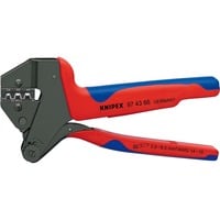 KNIPEX 97 43 66 EVO, Crimpadora rojo/Azul