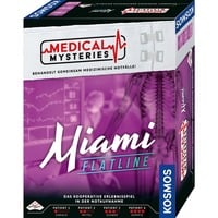 KOSMOS Medical Mysteries - Miami Flatline 60 min Juego de mesa Deducción Juego de mesa, Deducción, 16 año(s), 60 min
