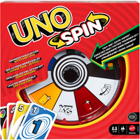 Mattel UNO Spin, Juegos de cartas 