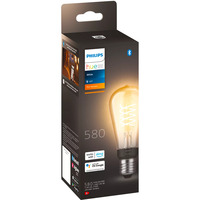Philips Hue White Filament lámpara E27 Edison ST64 550 lm, Lámpara LED 