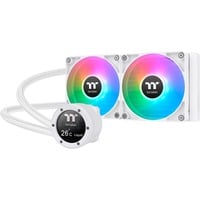 Thermaltake Enfriador líquido AIO TH240 V2 Ultra ARGB Sync Snow Edition, Refrigeración por agua blanco