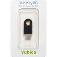 Yubico YubiKey 5C, Llave de seguridad negro/Dorado