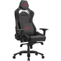 ASUS ROG Chariot X Core Silla para videojuegos universal Asiento acolchado Negro, Asientos de juego negro, Silla para videojuegos universal, 136 kg, Asiento acolchado, Respaldo acolchado tapizado, 160 cm, 190 cm