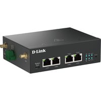 D-Link DWM-314-GP/B módem 2x RJ45, 2x RJ45 PoE, Externo, IEEE 802.3at, Negro, 48 - 57 V, -30 - 70 °C