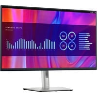 Dell P Series P3223DE pantalla para PC 80 cm (31.5") 2560 x 1440 Pixeles Quad HD LCD Negro, Monitor LED plateado/Negro, 80 cm (31.5"), 2560 x 1440 Pixeles, Quad HD, LCD, 5 ms, Negro