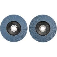 EINHELL Set de mopas abrasivas de 2 piezas Ø 150mm, K40 / K80, Rueda de esmeril 