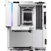 NZXT N9 X870E White, Placa base negro
