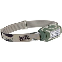 Petzl ARIA 2 RGB, Luz de LED marrón claro/Verde