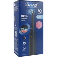 Procter & Gamble Oral-B iO2 Serie 2 Night Black, Cepillo de dientes eléctrico negro, Adulto, Cepillo dental giratorio, Cuidados diarios, Sensible, Super sensitive, Negro, 2 min, Batería