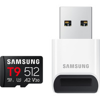 Samsung T9 microSDXC 512 GB, Tarjeta de memoria negro