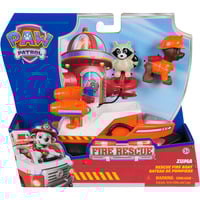 Spin Master PAW Patrol Fire Rescue, barco Fire Rescue de Zuma con figura de acción, salvavidas, mapache y barco de juguete, juguetes para niños y niñas a partir de 3 años, Vehículo de juguete PAW Patrol Fire Rescue, barco Fire Rescue de Zuma con figura de acción, salvavidas, mapache y barco de juguete, juguetes para niños y niñas a partir de 3 años, Barco, 3 año(s), Plástico, Negro, Naranja