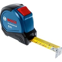 Bosch 1 600 A01 V3S cinta métrica 8 m Negro, Azul, Rojo azul, 520 g