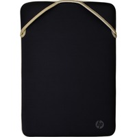 HP Funda protectora reversible para portátil de 15,6 pulgadas dorada, Funda de portátil negro/Dorado, 6 pulgadas dorada, Funda, 39,6 cm (15.6"), 190 g