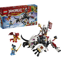 LEGO Ninjago Zilvar en su bestia dragón Grimtak, Juegos de construcción 