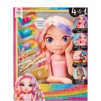 MGA Entertainment Rainbow High Styling Head Playset, Cabeza de maquillaje y peluquería Rainbow High Styling Head Playset, Cabeza de muñeca para maquillaje/peluquería, Femenino, 4 año(s), Niño/niña, Multicolor