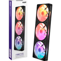 NZXT F360 RGB, Ventilador negro