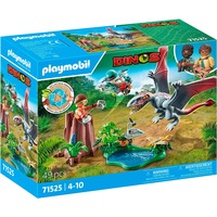 PLAYMOBIL Dinos Estación de observación para Dimorphodon, Juegos de construcción 