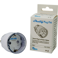 Shelly Plug PM Gen3, Enchufe blanco