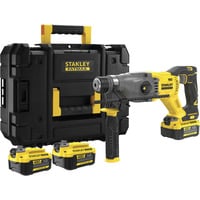 Stanley Martillo combinado a batería SDS-plus, 18 Voltios, Martillo perforador negro/Amarillo