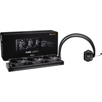 be quiet! PURE LOOP 3 Procesador Sistema de refrigeración líquida todo en uno 12 cm Negro 1 pieza(s), Refrigeración por agua negro, Sistema de refrigeración líquida todo en uno, 12 cm, 101,2 m³/h, Negro