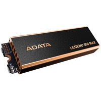 ADATA LEGEND 960 MAX 1 TB M.2 PCI Express 4.0 NVMe 3D NAND, Unidad de estado sólido gris oscuro/Dorado, 1 TB, M.2, 7400 MB/s