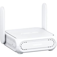 ASUS RT-BE58 Go router inalámbrico 2.5 Gigabit Ethernet Doble banda (2,4 GHz / 5 GHz) Blanco, Router WIRELESS LTE blanco, Wi-Fi 7 (802.11be), Doble banda (2,4 GHz / 5 GHz), Ethernet, Blanco, Enrutador portátil