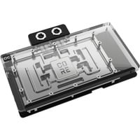 Alphacool 10293, Refrigeración por agua transparente/Plateado
