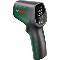 Bosch Universal Temp Negro, Verde F, °C -30 - 500 °C Pantalla incorporada, Termómetro verde, 101 mm, 171 mm, 54 mm, 220 g, Negro, Verde, F, °C