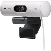 Logitech Brio 500 Cámaras web, Webcam blanco/Negro, 4 MP, 1920 x 1080 Pixeles, Full HD, 60 pps, 1280x720@60fps, 1920x1080@30fps, 1080p, 720p