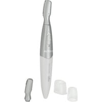 Procter & Gamble FG1106 depiladora de precisión Plata, Cortador de pelo blanco, Ceja, Cara, Plata, China, Batería, AA, Conserver l’appareil au sec. N’utilisez pas l’appareil sur une peau irritée. Cet appareil...