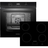 Respekta AB700-33, Juego para horno negro