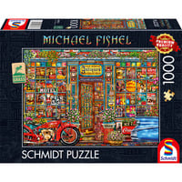 Schmidt Spiele Michael Fishel: Tesoros de tiempos pasados, Puzzle 