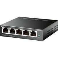 TP-Link TL-SG105MPE, Interruptor/Conmutador negro
