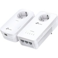 TP-Link TL-WPA1300P KIT 1300 Mbit/s Ethernet Wifi Blanco 2 pieza(s), PowerLAN 1300 Mbit/s, IEEE 1901, IEEE 802.3, IEEE 802.3u, Tipo E / F, Gigabit Ethernet, 10,100,1000 Mbit/s, Wi-Fi 5 (802.11ac)