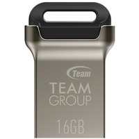 Team Group C162 16 GB, Lápiz USB plateado/Negro