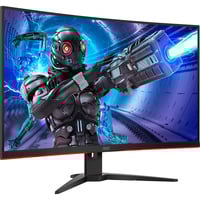 AOC G2 C32G2ZE/BK pantalla para PC 80 cm (31.5") 1920 x 1080 Pixeles Full HD LED Negro, Rojo, Monitor de gaming negro/Rojo, 80 cm (31.5"), 1920 x 1080 Pixeles, Full HD, LED, 4 ms, Negro, Rojo