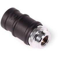 Alphacool 13883, Conexión cromado/negro (mate)