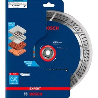 Bosch 2608900663 hoja de sierra circular 23 cm 1 pieza(s) Diamante policristalino (PCD, Polycrystalline diamond), Concreto, Piedra, 23 cm, 2,22 cm, 5500 RPM, Bosch