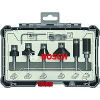 Bosch 2 607 017 470 fresa para ruteadora Juego de fresas 6 pieza(s) Juego de fresas, 6,35 mm, 6 pieza(s), 9,53, 12,7, 12,7, 15,88, 25,4, 25,4 mm, 19,05, 25,4, 25,4, 34,93, 12,7, 15,88 mm, 3,18, 6,35, -, -, -, - mm
