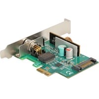 DeLOCK Tarjeta de red PCI Express x1 2,5 Gigabit LAN 1x M12, Adaptador de red 