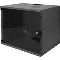 Digitus Caja de pared, SOHO, 540x400 mm (AnxF), Armario IT negro