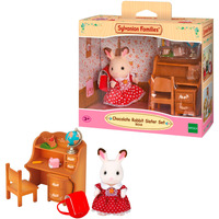 EPOCH Sylvanian Families - Set de escritorio de la hermana coneja de chocolate, Juegos de construcción 