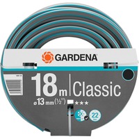 GARDENA Manguera Classic 13 mm (1/2") gris/Turquesa, 18002-20
