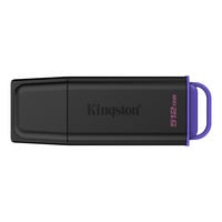 Kingston DataTraveler Exodia 512 GB, Lápiz USB negro/Lila