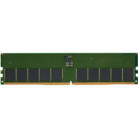 Kingston KSM56E46BD8KM-32HA módulo de memoria 32 GB 1 x 32 GB DDR5 5600 MT/s ECC, Memoria RAM verde, 32 GB, 1 x 32 GB, DDR5, 288-pin DIMM, Negro, Verde