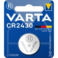 Varta -CR2430 Pilas domésticas, Batería Batería de un solo uso, CR2430, Litio, 3 V, 1 pieza(s), 290 mAh