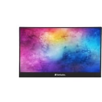 Verbatim 49590 pantalla para PC 35,6 cm (14") 1920 x 1080 Pixeles Full HD LCD Negro, Monitor LED negro, 35,6 cm (14"), 1920 x 1080 Pixeles, Full HD, LCD, 6 ms, Negro