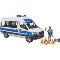 bruder MB Sprinter vehículo policial de intervención con módulo de luz y sonido, Automóvil de construcción 