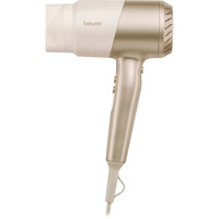 Beurer 10411, Secador de pelo crema/Dorado