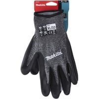 Makita Guantes de trabajo, talla XL (10), resistencia al corte F/7 negro/Gris